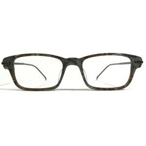 Morgenthal Frederics 842 EMPIRE Eyeglasses Frames Brown Grey Square 50-18-145
